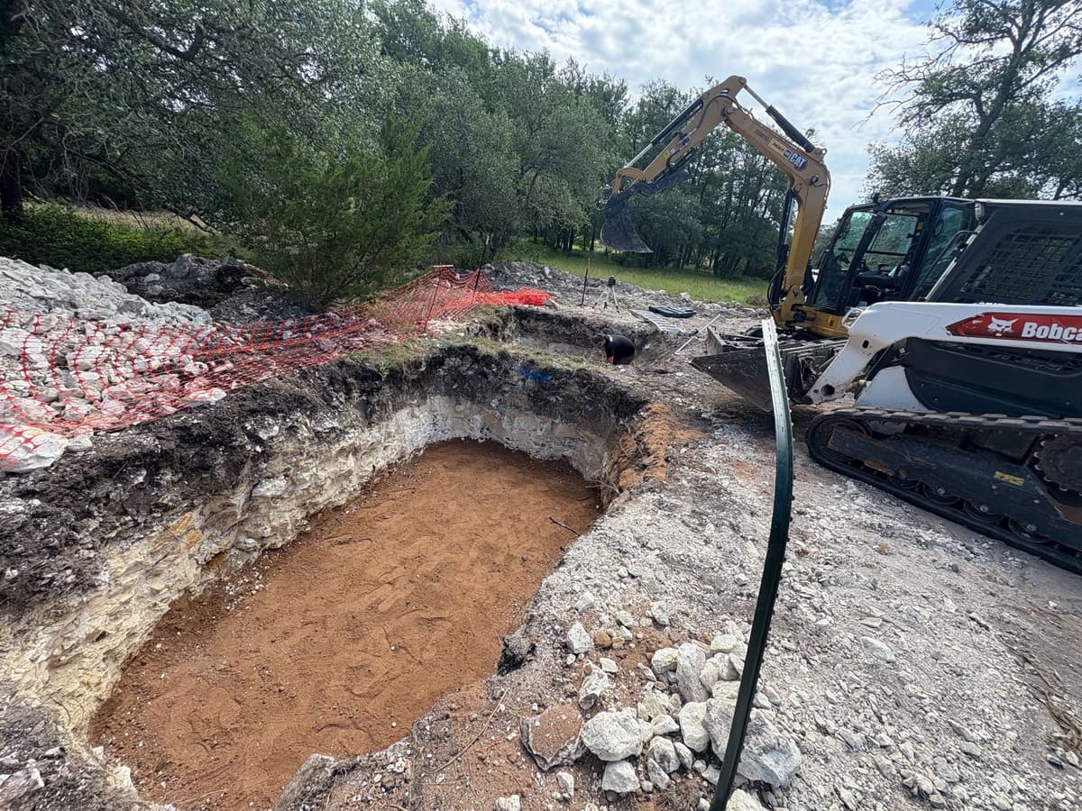 Septic site preparation and OSSF permitting in Central Texas